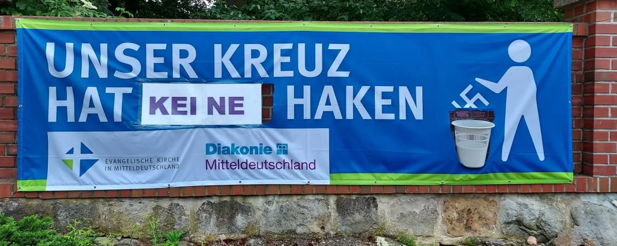 Foto Banner Haken | Foto: Kirchengemeinde Schkeitbar