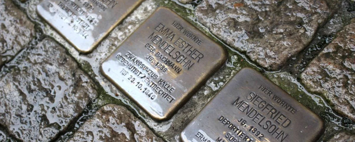 Stolpersteine Zeitz Familie-Mendelsohn