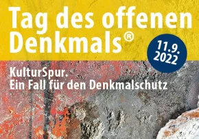Plakat Denkmaltag | Foto: Deutsche Stiftung Denkmalschutz