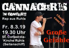 Poster Konzert Cannachris Ruhla | Foto: EKM