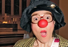 Clownin Dr. Gisela Matthiae (epd Gisela Matthiae) | Foto: epd / Gisela Matthiae