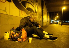 Obdachloser | Foto: Foto: epd bild/ Rolf Zöllner