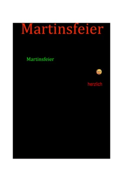 Martinsfeier Plakat