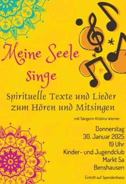 Meine Seele singe Jan25