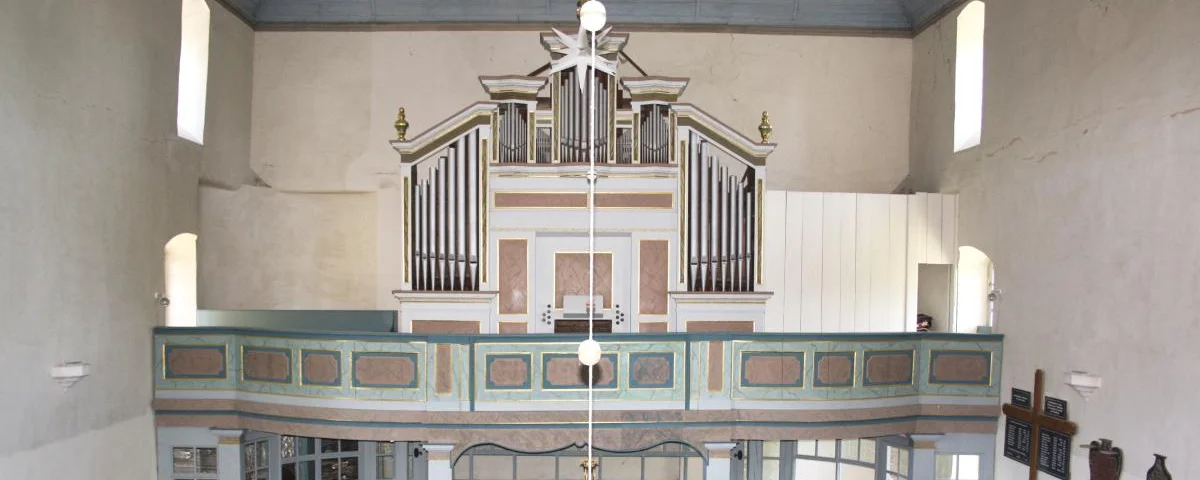 Orgel Kirche St. Laurentius Donndorf (Stiftung Orgelklang)