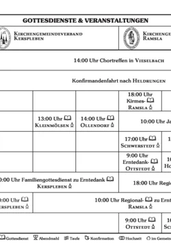 Gottesdienstplan 2024 04