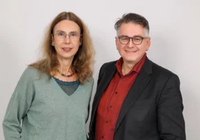 Dr. Friederike F. Spengler und Tobias Schüfer (© Viktoria Kühne)