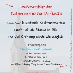 St. Katharinen (Katharinenrieth) // Foto-Aktion Foto: KIrchengemeinde