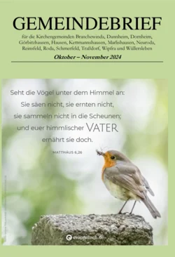 Gemeindebrief Oktober- November 2024